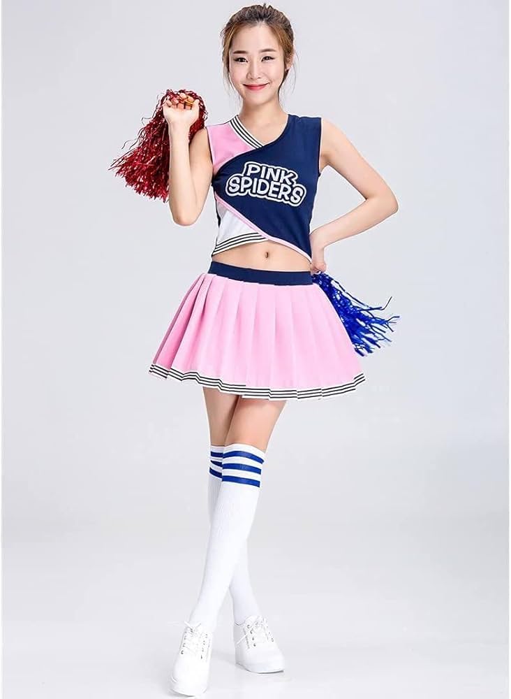 Amazon.co.jp: チアガール チアリーダー コスプレ衣装